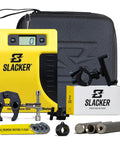 MTB Sag Tool Pro Digital Suspension Tuning Kit With accessories, carry case, and measurement tools displayed