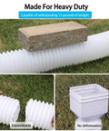 Two Pack Flexible Rain Gutter Downspout Extensions Extendable From 21 To 60 Inches With Split Design Drain Diverter durable demonstration
