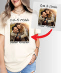 Custom DTF Transfers Ready To Press For T Shirts And Hoodies Personalized Iron On Prints And Decals Featuring Couple Design