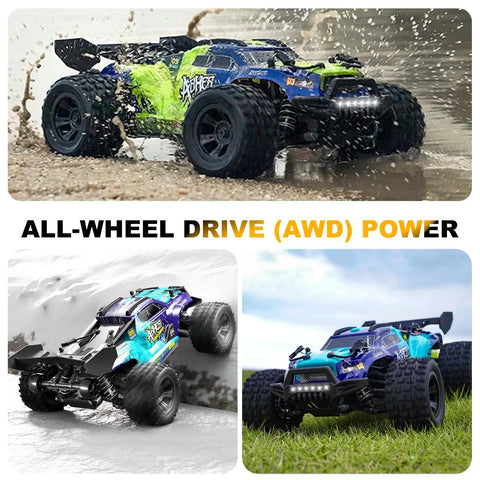 1 18 Scale All Terrain RC Car For Adults And Teens 4WD Off Road Remote Control Truck On Mud And Grass