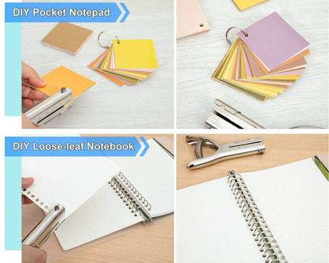 Heavy Duty One Quarter Inch Single Hole Punch For Crafts And Office Use Puncher For Paper ID Cards Cardboard PVC and Photos