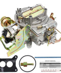 Ford 2100 2150 2 Barrel Carburetor With Electric Choke For 289 302 351 V8 Jeep Engine Mustang Replacement Motorcraft Autolite 2100 2150 Carburetor Beefed Up Performance, metal assembly with gasket and seal ring