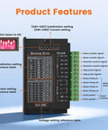 TB6600 Stepper Driver 3 Pack With 9-42V Power, microstep driver features with DIP switch and reference tables