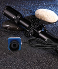 Beginner Friendly USB Telescope Camera Eyepiece 1.25 Inch 80 Megapixel Digital Astronomy Camera For Astrophotography Compatible With Computer No Fuss Data Transfer with telescope body on a starry backdrop