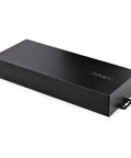 Built Like A Tank 16 Port Industrial USB 3.2 Gen 1 Hub With Heavy Duty Metal Casing, angled view showing durable design.