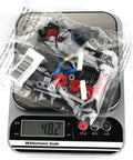 4 Speed Manual Transmission Model Kit For Hands On Learning DIY Gearbox Build Set STEM Engineering Toy, parts on digital scale