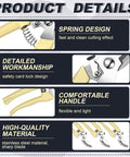 Product details of 30 Piece Garden Shears Set Heavy Duty Pruning Scissors For Yard Work Plants Hedge Tree Cutting Secateurs Beige