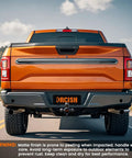 360 Degree Swivel Tri-Ball Trailer Hitch Mount For 2 Inch Receiver With Hook And Pin No-Fuss Ball Mount Adjustment Without Disassembly Heavy Duty Tow Accessory For Easier Towing And Versatile Fits on orange pickup truck