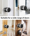 5 In 1 No Fuss Keyless Entry Smart Lock with Fingerprint Bluetooth TTLock App IC Card and Backup Key for front door variety