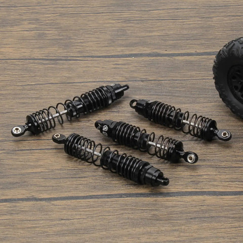 Big Bore RC Shock Absorber Damper 5862 Aluminum For One Tenth Scale Slash Hoss Rustler shown in 90mm front and 100mm rear size