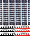12 Pack 10 Position Screw Terminal Blocks With Covers And Ground Pluggable PCB And Busbar 600V 15A Dual Row Insulated