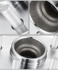 Rear Wheel Bearing Hub Assembly For Infiniti JX35 QX60 Nissan Altima Maxima Murano Pathfinder 2007 2022 Driver Or Passenger Side Bare Steel Replacement With Pre Installed Bearing And Ready To Install close-up view