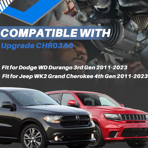 Beefed Up Driveshaft Center Support Bearing Carrier Upgrade For Dodge Durango 2011 And Jeep Grand Cherokee WK2 2011 Plus