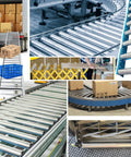Set Of 5 Heavy Duty Conveyor Rollers For Industrial Gravity Systems Stainless Steel Replacement Rollers Dia 50mm 2 Inch