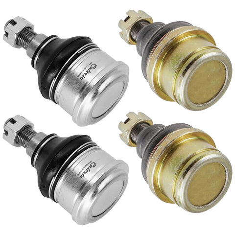 Honda Pioneer Front Ball Joint Kit Front Upper And Lower Joints For 500 520 And 700 Series UTVs Includes 2 Upper And 2 Lower Fits SXS500M2 SXS520M2 SXS700M2 2015 2025 Built To Handle Rough Trails. Four metal UTV ball joints shown