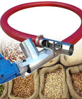 Portable Grain Conveyor Auger Built To Haul Heavy Loads With A Heavy Duty Screw Feeder And High Suction for bulk materials