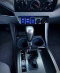 Fog Light Push Button Switch 12V On Off With Wire Connector Kit 1.54 In By 0.83 In For Toyota dashboard installation view