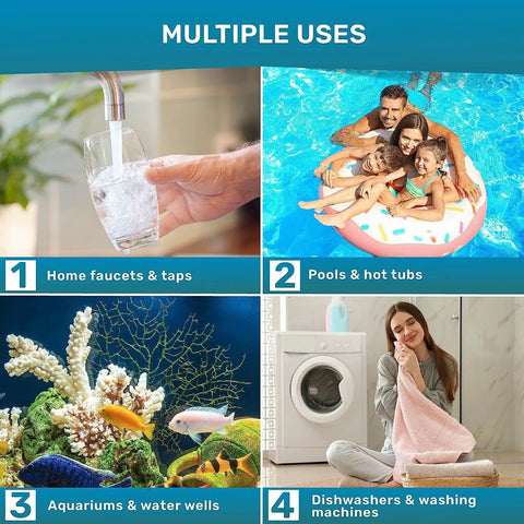 Easy At Home Water Hardness Test Kit With 150 Strips, Quick And Accurate Hard Water Testing For Tap, Well, And Shower, Includes Ebook, No Guesswork, Ideal For Softener And Aquarium Maintenance