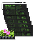 Seedling Heat Mat Six Pack 10 By 20.75 Inches Waterproof Plant Heating Pads For Seed Starting And Germination