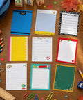 Nine Styles Sticky Notes Set For Teachers Back To School Gift With 450 Sheets Total 50 Sheets Each Must Have Classroom Desk Gear