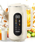 10 In 1 Automatic Nut Milk Maker With 42 Oz Capacity For Almond Soy Oat And Plant Based Milks And Juices Dairy Free Beverages With LED Panel Delay Start Keep Warm And Self Clean