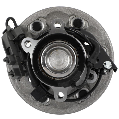 Top view of Two-Pack Front Wheel Hub Bearing Assemblies With ABS For 2004-2008 Chevrolet Colorado And GMC Canyon 2WD Z71 Off-Road 6-Lug