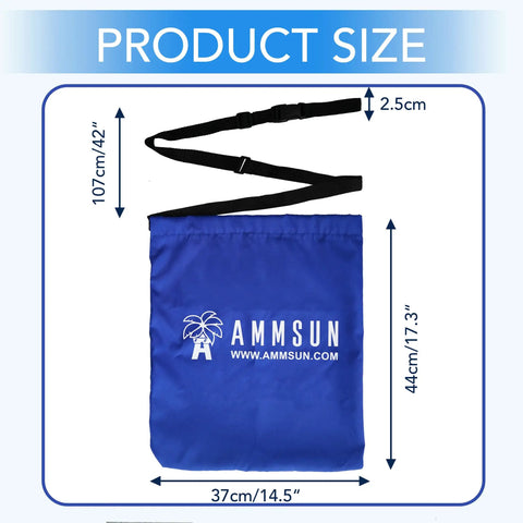 Beach Umbrella Sand Anchor Bag Windproof Weight For Heavy Wind, Easy Sandfill Anchor For Beach Shade Tent product size details