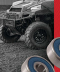 Front Wheel Bearing Kit 25-1684 For Honda GROM 125A 18 Beefed Up Replacement With ABEC 3 High Speed Bearings shown with ATV