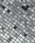 10-Piece Peel And Stick Backsplash Kit For Kitchen And Home Aluminum 3D Self-Adhesive Metal Mosaic Tiles 11.41 X 11.41 Inches Silver