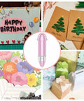 Top Tier Crafting Kit Featuring Two Replacement Blades Durable Housing And Foil Transfer Tip Designed For Electronic Vinyl Cutters giving floral and holiday crafts.