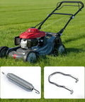 Top Rated Deck Idler Tension Anchor Fitting For Mowers To Stop Slippage Boost Cutting Efficiency And Keep Your Blade Spinning Smooth With Durable Metal Spring For Tough Jobs lawn mower with a metal spring and anchor fitting displayed