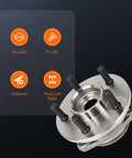 Front Wheel Bearing And Hub Assembly 513158 Kit 5 Lug Without ABS for Dodge Dakota Ford Explorer