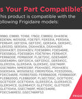 List of Frigidaire dryer models compatible with 131719100 Dryer Timer Replacement For Dryers Plug And Play Easy Install OEM Quality Part.