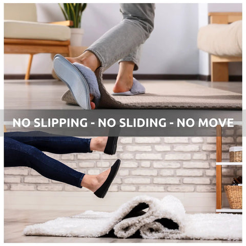 Two Sided Rug Tape That Grips Like Crazy For Area Rugs And Floor Mats Easy Peel Adhesive For Wood Tile And Textured Surfaces