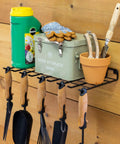Garden Tools Organizer Wall Mount Shelf For Pruners, Shears, Scissors, Hand Tools, And Garden Supplies, Ready To Grab