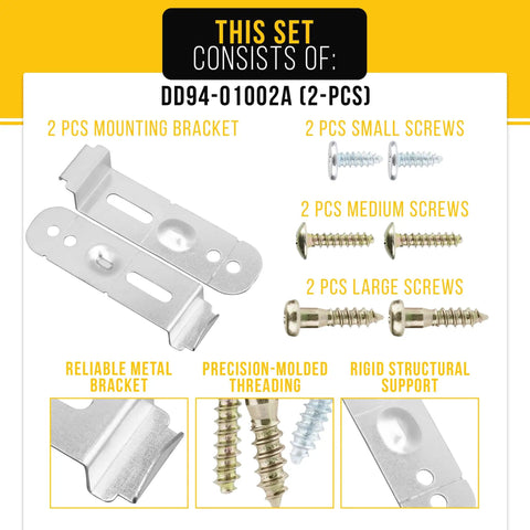 Dishwasher Assembly Install Kit With Mounting Brackets For Samsung Easy Fit Replacement Parts PS4222710 AP4450818