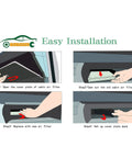 Installation guide for Premium Cabin Air Filter For Toyota Avalon Camry Corolla Prius Prime RAV4 ES350 RX350 RX350L RX450H