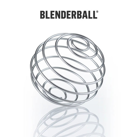BlenderBall whisk for Radian Shaker Cup Insulated Stainless Steel Water Bottle With 316 Surgical Grade Stainless Steel Wire Whisk 26 Ounce Matte Black