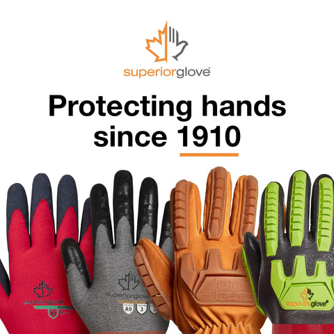 Endura Cut Resistant Leather Work Gloves For Men And Women With Water Resistance ParaActiv Knit Liner For 360 Degree ANSI A4 Cut Protection Heat And Arc Flash Resistance And Liquid Guard Pack Of 1 Pair