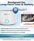 Ultrasonic Retainer Cleaner For Aligners Night Guards Dentures And Mouthguards Plus Jewelry Watches Glasses And Coins Deep Cleaning At 45000 Hz With Millions Of Micro Bubbles For A Fast Safe Everyday Shine Keeps Your Gear Fresh And Sparkling, featuring thermal protection design and safety shut-off.