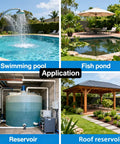 Applications for Automatic Water Level Controller With Built In Liquid Level Sensor in swimming pool, fish pond, reservoir, roof reservoir