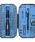 153 In 1 Magnetic Pro Grade Precision Screwdriver Set With Case for Electronics Repair includes bits and handle.