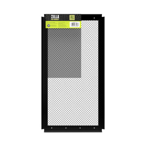 Fresh Air Screen Cover For Reptile Terrariums, 16 by 8 inches, sturdy metal mesh guard to prevent escapes, heavy duty frame