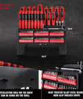 Magnetic Screwdriver Set With Rack And Accessories For DIY Projects Includes 23 Standard Screwdrivers, 8 Precision Drivers