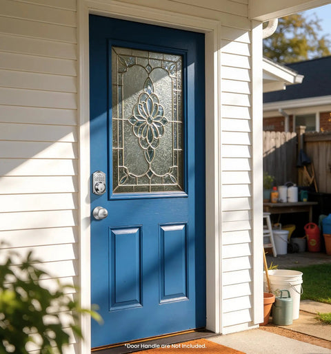 Hassle Free Keyless Entry Deadbolt With Electronic Keypad Lock In Satin Nickel Boasting 20 Unique Passcodes And Smart Auto Locking For Easy Peasy Access And Top Notch Residential Security