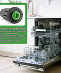 Aftermarket Flood Switch Replacement For Dishwashers GDT GDF Series with plug-in fit and appliance compatibility view