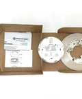 Top Shelf Commercial Grade Heat Detector With Base Included For Knockout Fire Safety setup with manual in cardboard packaging.