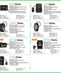 Display options for Mid Drive Ebike Conversion Kit 750W 1000W 500W For 68 To 73mm Frames With BBS02B And BBS HD Motors 48V Or 52V