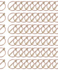 60 Piece Lynch Pin Set With Ring Three Sixteenth Inch Beefy Heavy Duty Trailer Pins for trucks, tractors, lawn mowers laid out