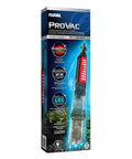 ProVac Powered Aquarium Gravel Cleaner With Spotlight LED, Dual Density Filter Pad, Plug In Operation, Two Speed Settings And Pause Feature, Extender Nozzle For Deep Tanks, Easy Dirt Removal, 10+ in box